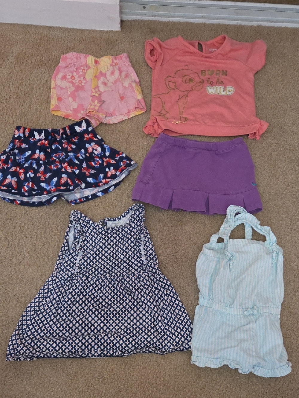 Lot Of Summer Clothes Size 18 Months-2T